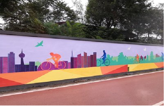 庐江墙体彩绘-围墙