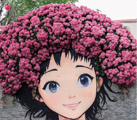 庐江墙体彩绘-网红墙打卡