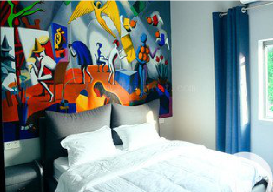 庐江对于酒店的墙体彩绘而言更注重哪些方面？