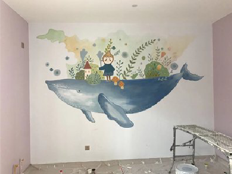 庐江手绘墙的特点及优势。